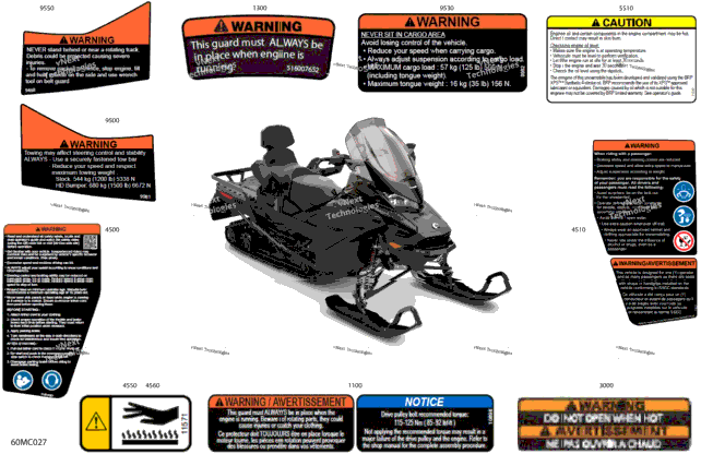 Body - Warning Decals