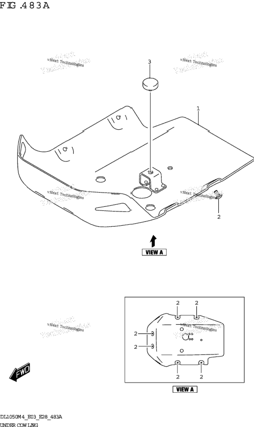 Under Cowling (Dl1050rj)