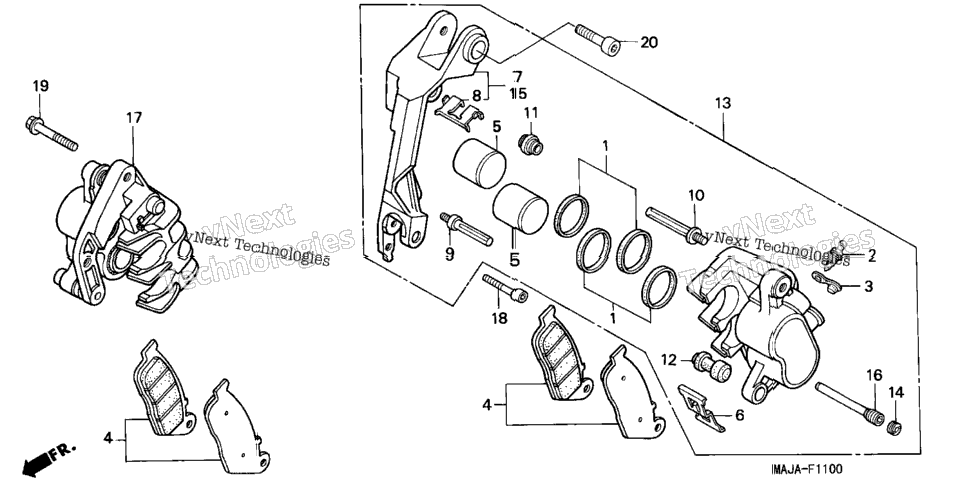 Front Brake Caliper (1)