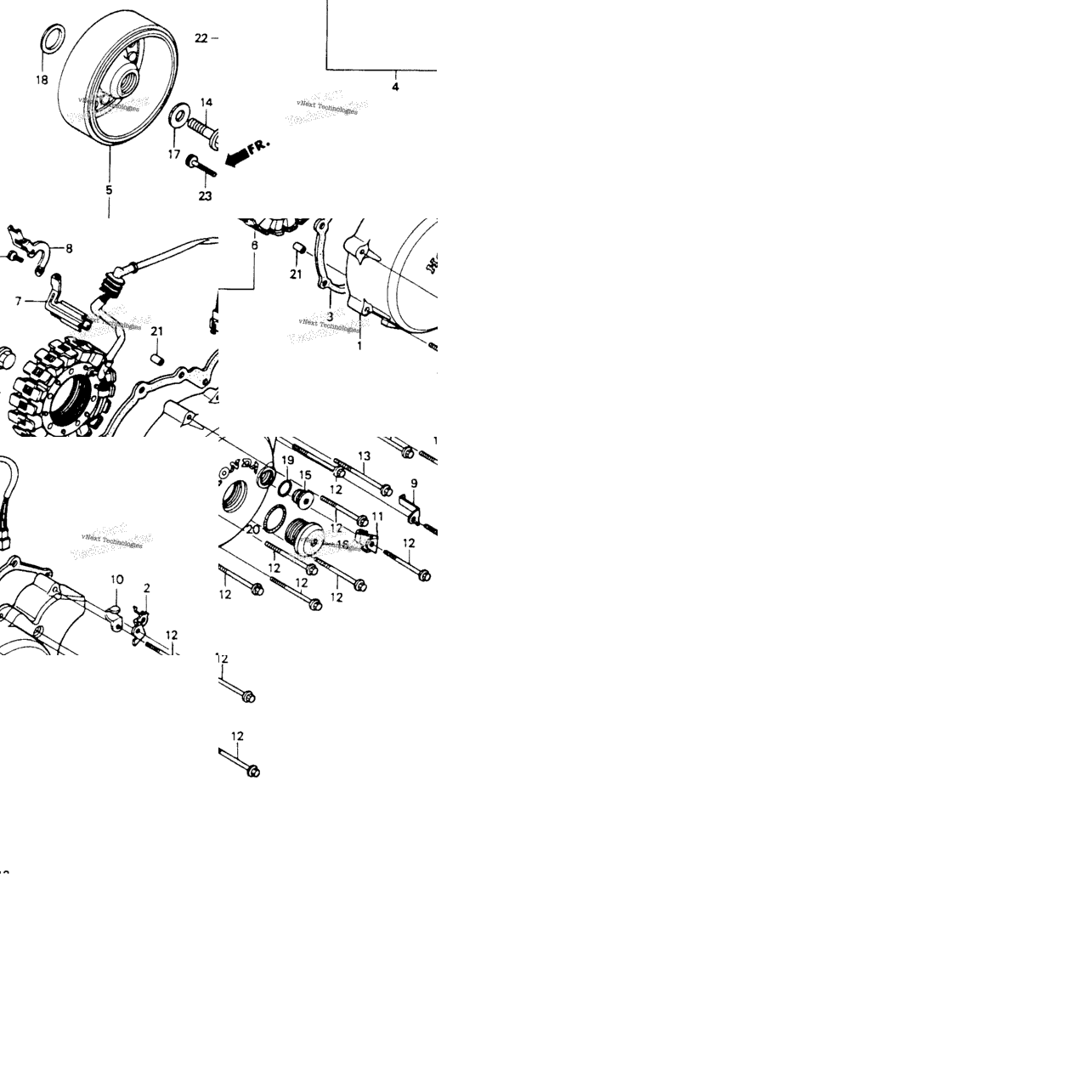 Left Crankcase Cover