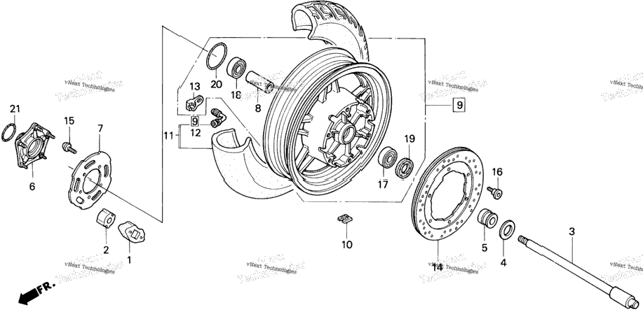 Rear Wheel