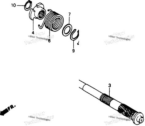 Kick Starter Spindle