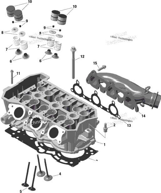 Rotax - Cylinder Head