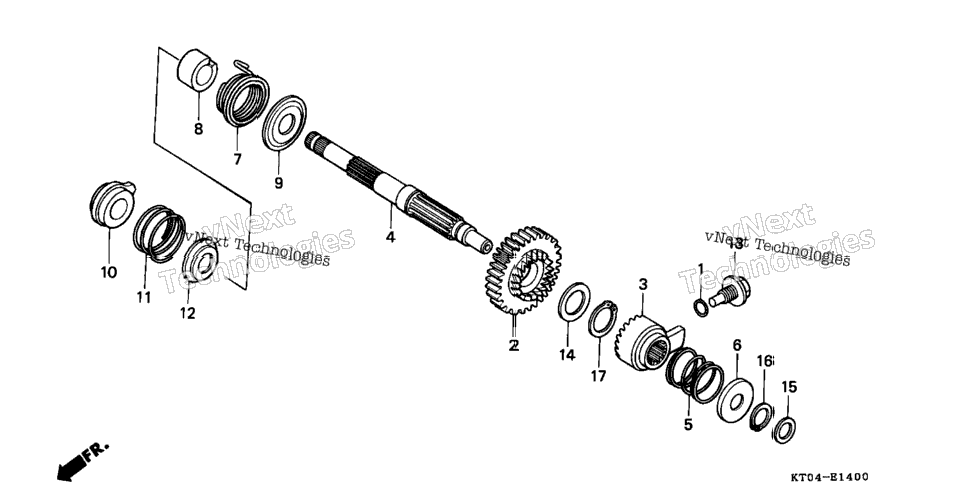 Kick Starter Spindle