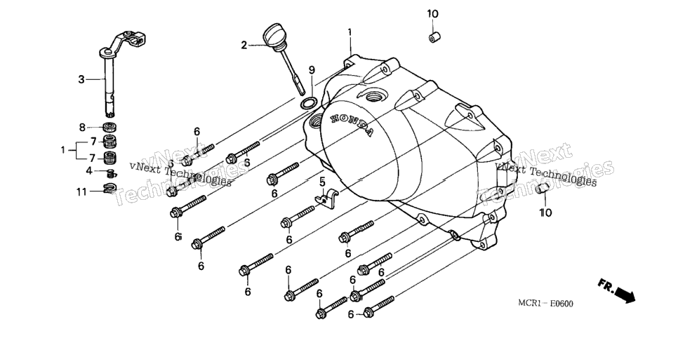 Right Crankcase Cover