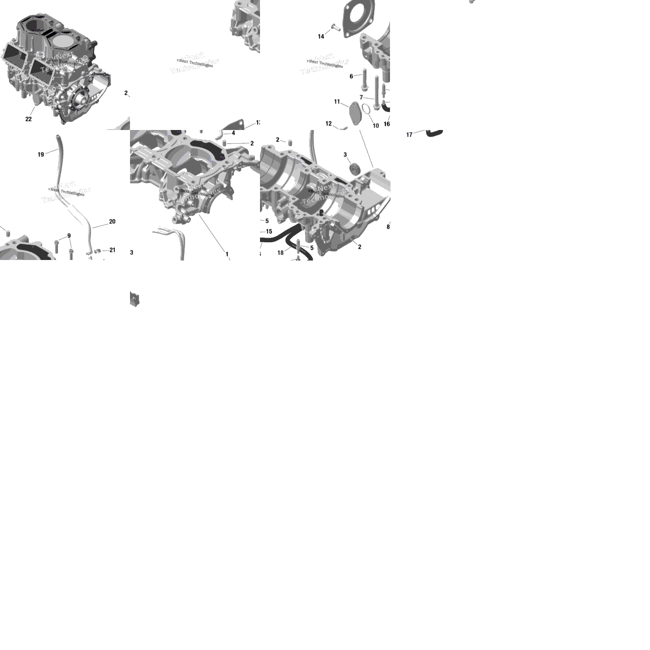 Rotax - Crankcase