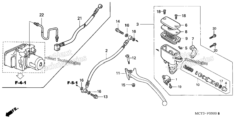 Rear Brake Master