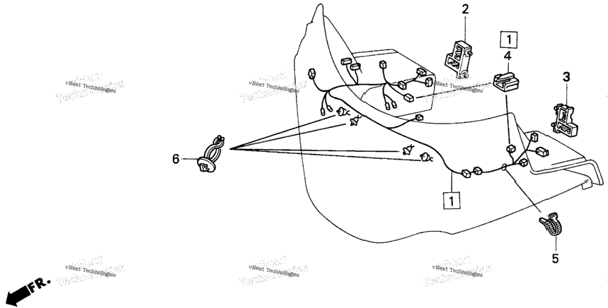 Fairing Sub Harness