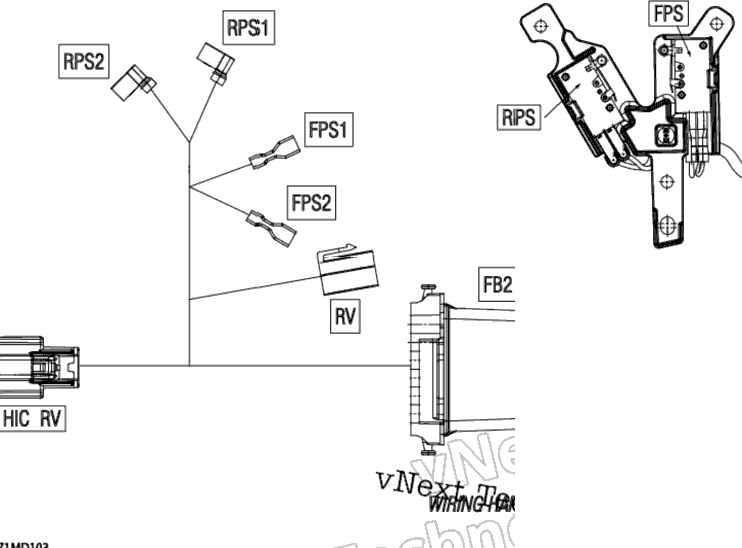 Electric - Reverse Wiring Harness - 515178899