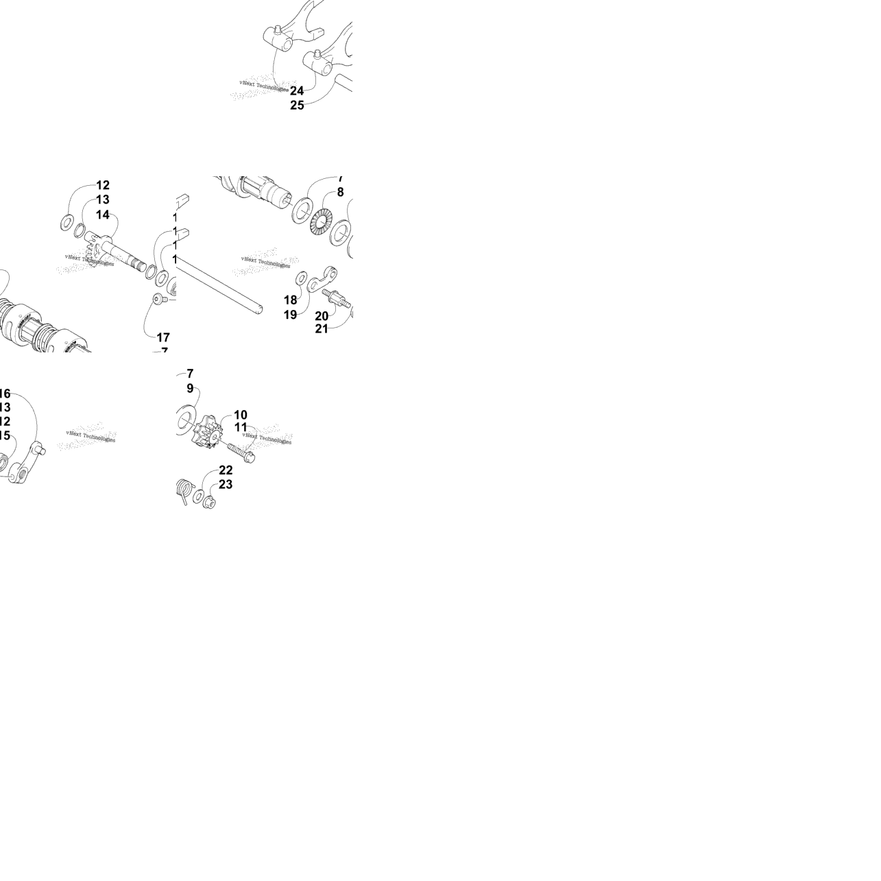 Gear Shifting Assembly