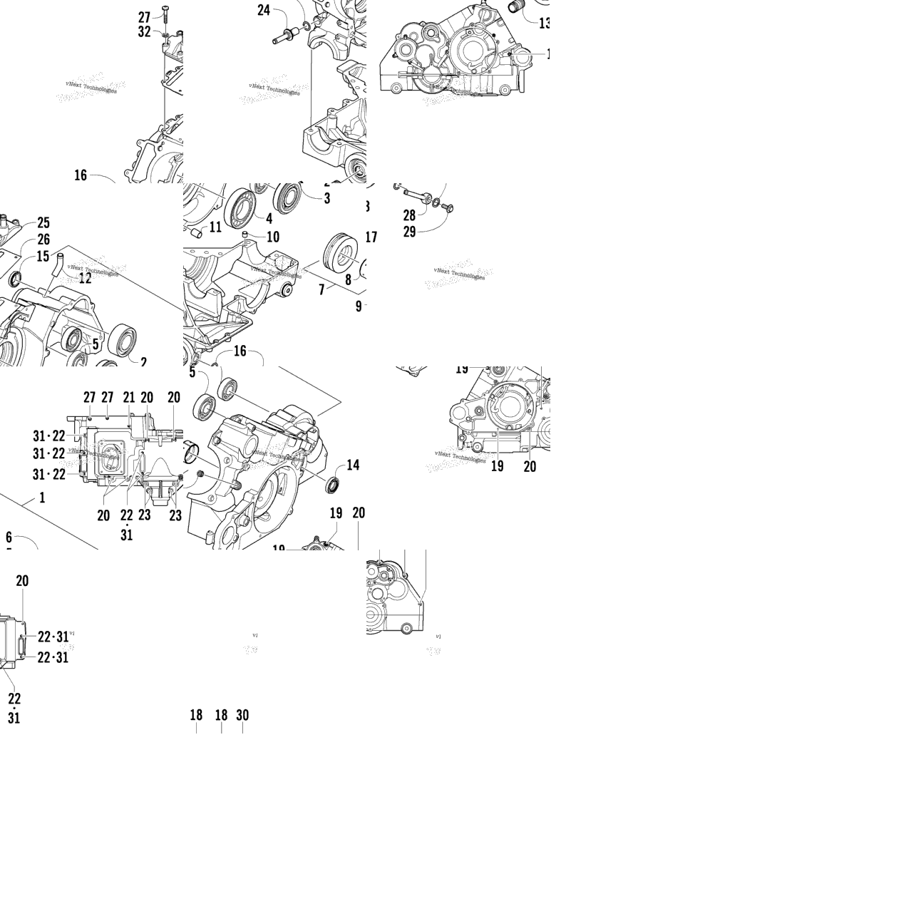 Crankcase Assembly
