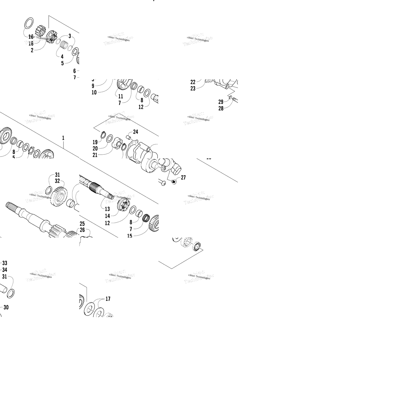 Secondary Transmission Assembly