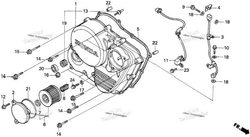 Right Crankcase Cover