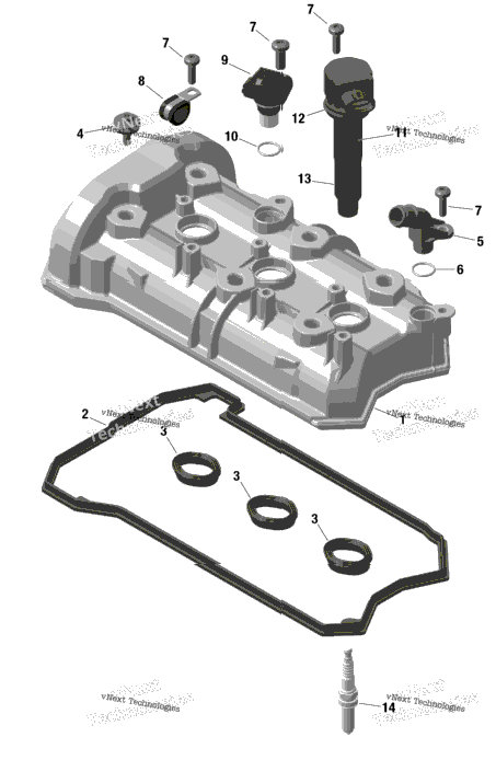 Rotax - Valve Cover