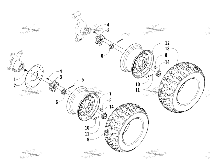 Wheel And Tire Assembly