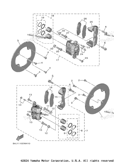 Front Brake Caliper