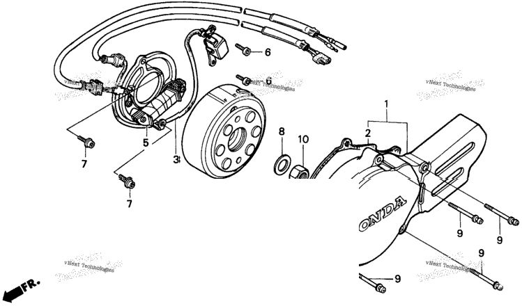 Left Crankcase Cover