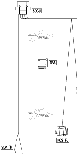 Electric - Suspension Wiring Harness - 515179226