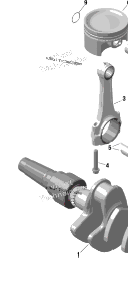 Rotax - Crankshaft And Pistons