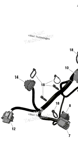 Rotax - Engine Harness And Electronic Module