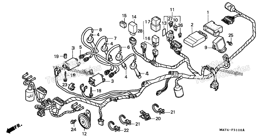 Wire Harness 97-98