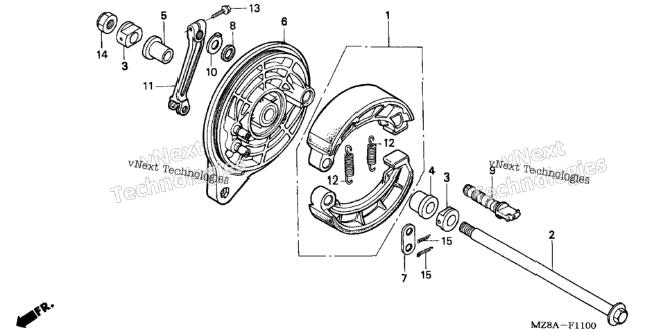 Rear Brake Panel