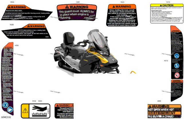 Body - Warning Decals