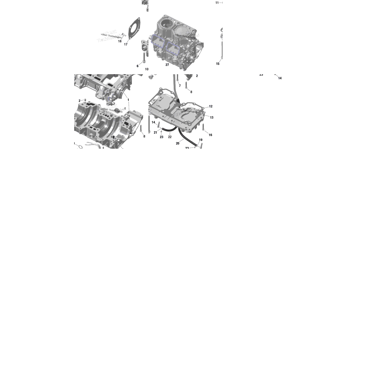 Rotax - Crankcase