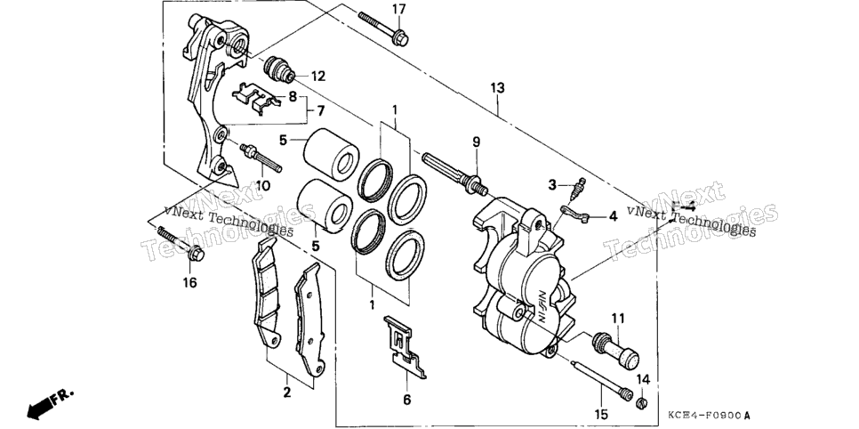 Front Brake Caliper