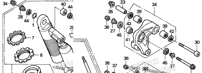 Rear Shock Absorber