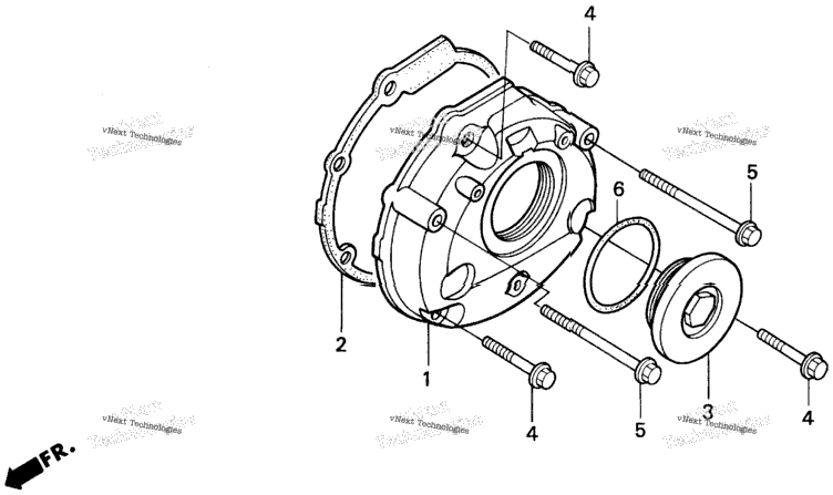 Left Crankcase Cover