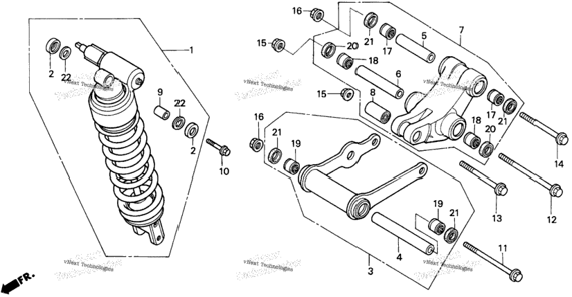 Rear Shock Absorber