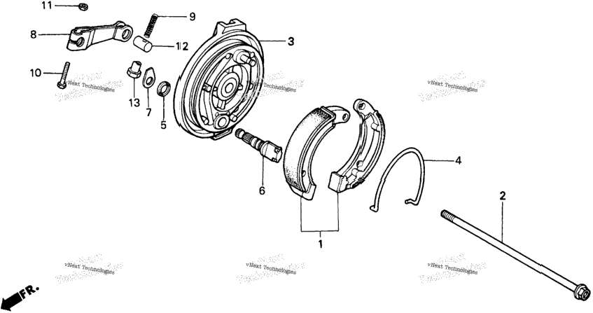 Front Brake Panel