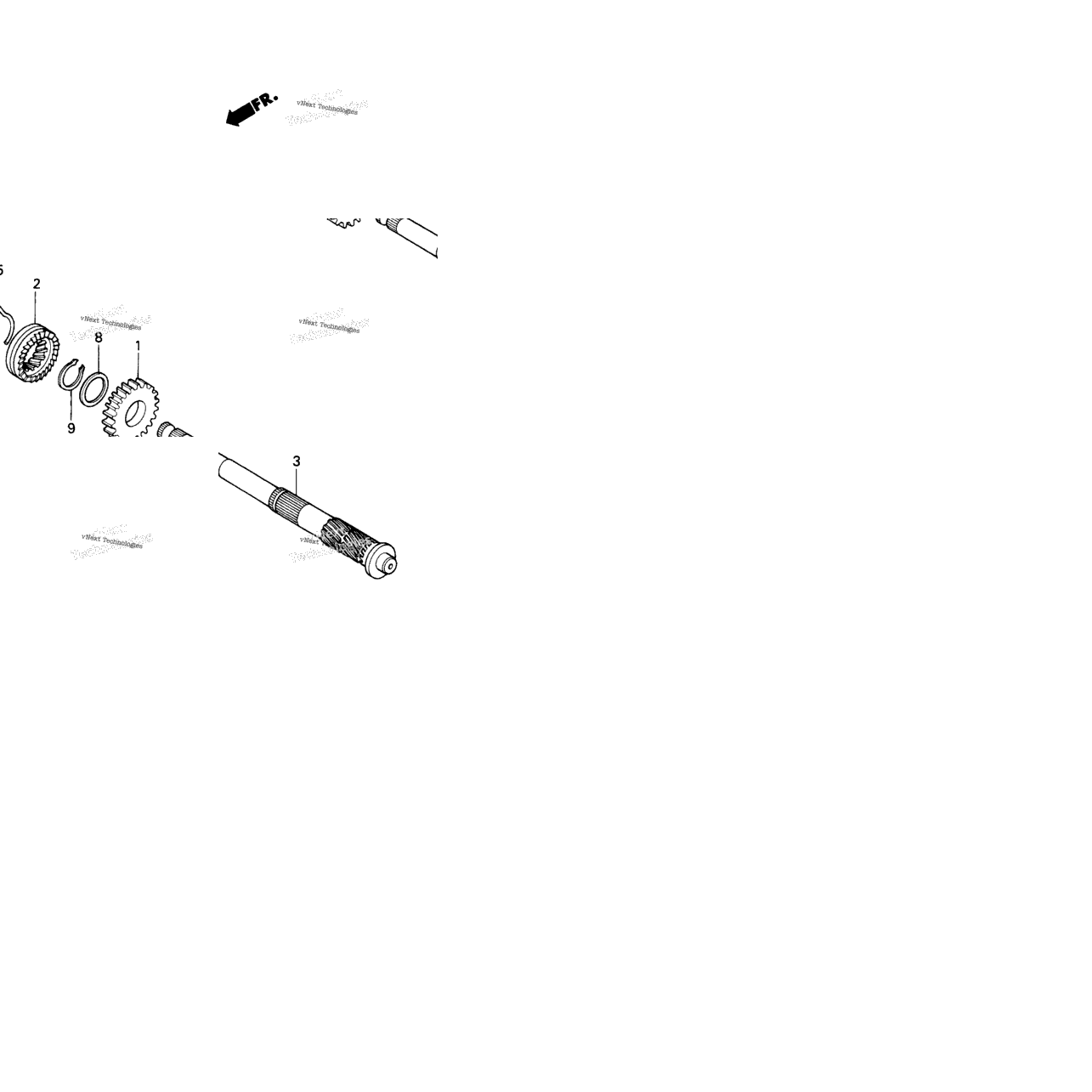 Kick Starter Spindle