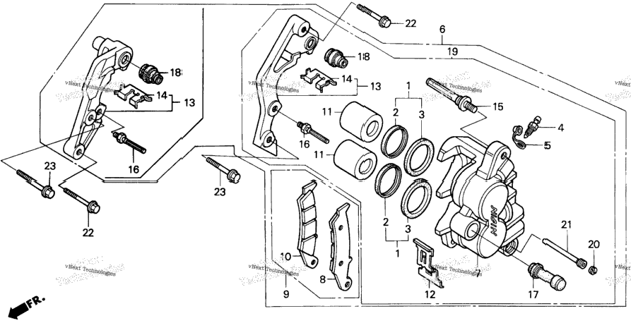 Front Brake Caliper