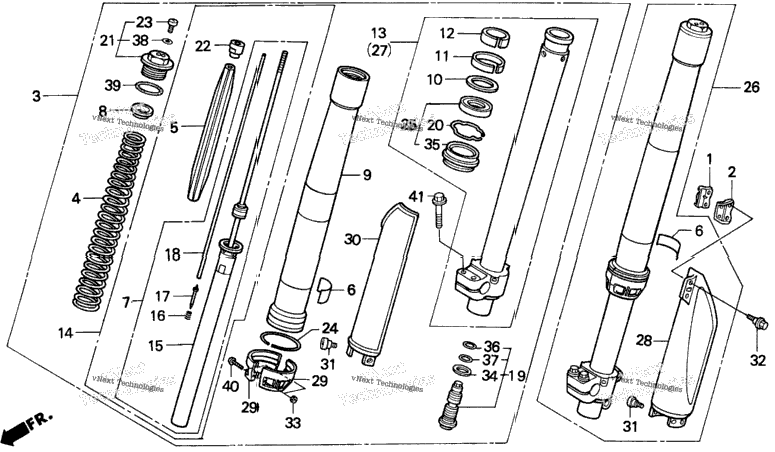 Front Fork 92-94