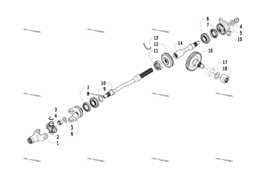 Secondary Drive Assembly