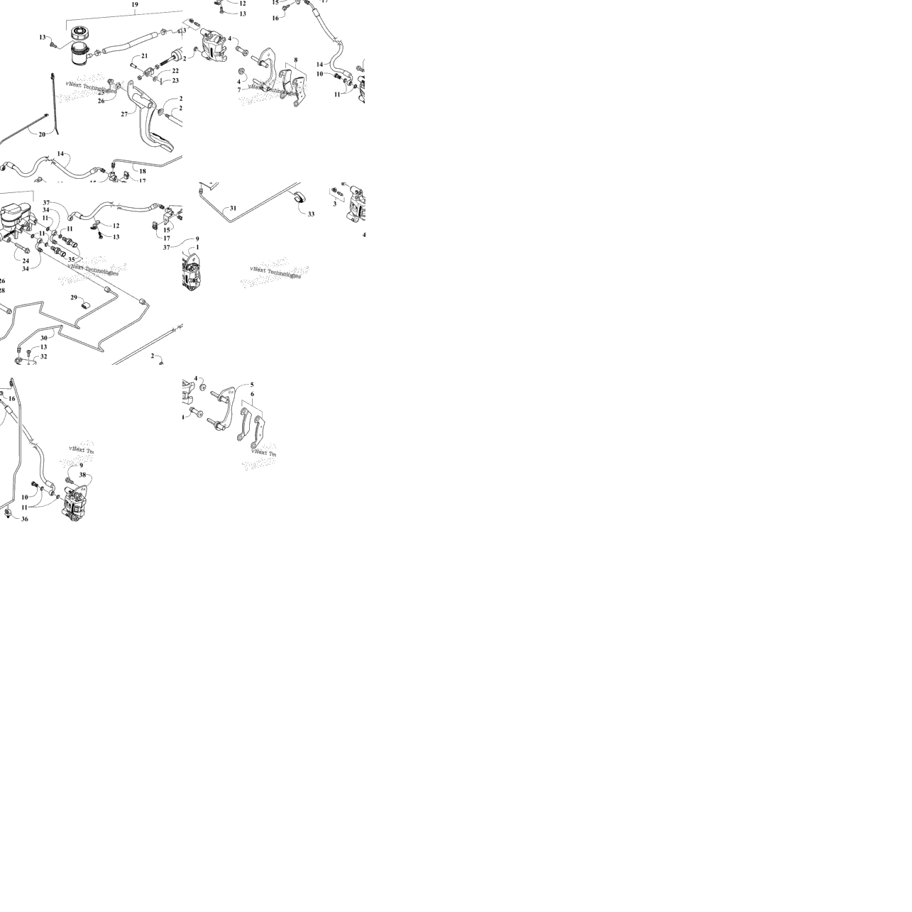 Hydraulic Brake Assembly
