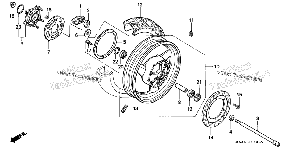 Rear Wheel
