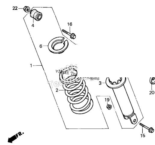 Rear Shock Absorber