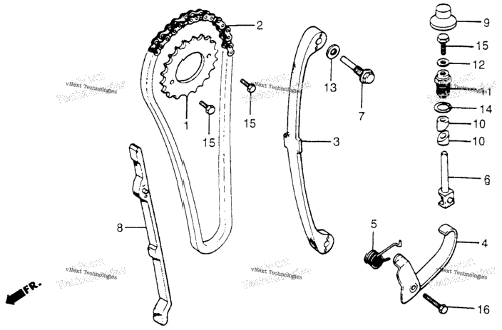 Cam Chain + Tensioner