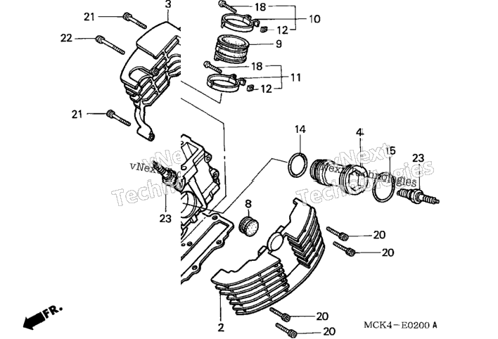 Cylinder Head (Fr.)