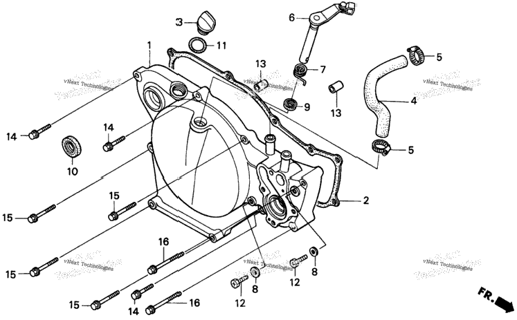 Right Crankcase Cover