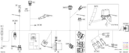 Electric - Main Harness - 515179251