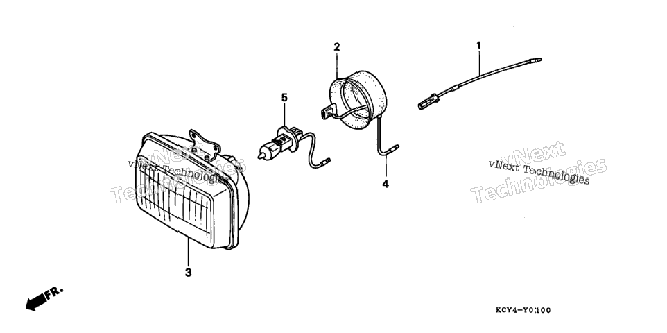 Headlight Unit (Optional)
