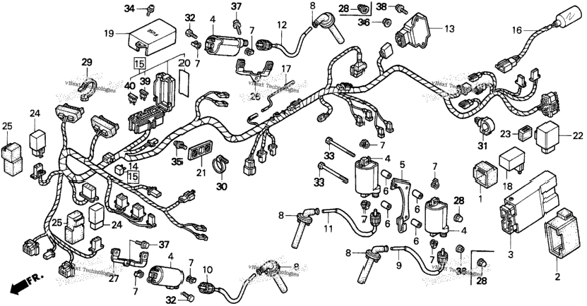 Wire Harness 94-97