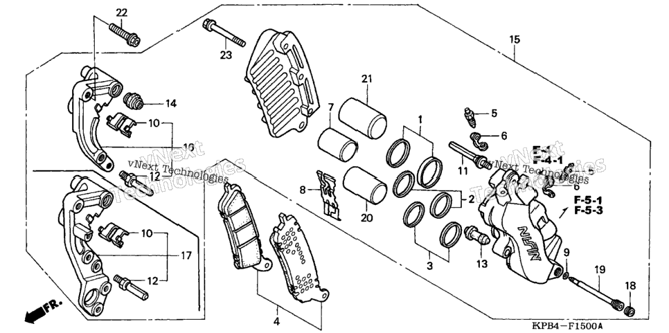 Front Brake Caliper
