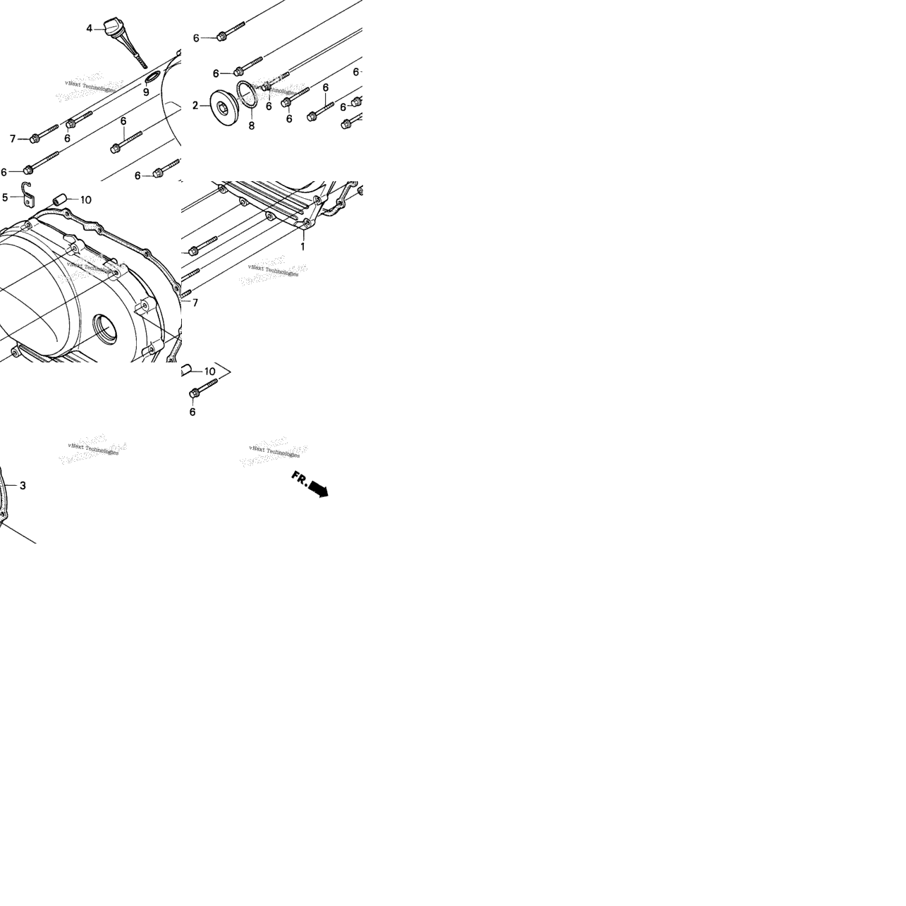 Right Crankcase Cover