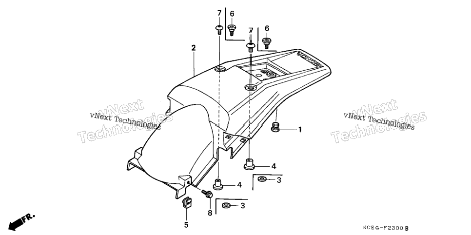 Rear Fender