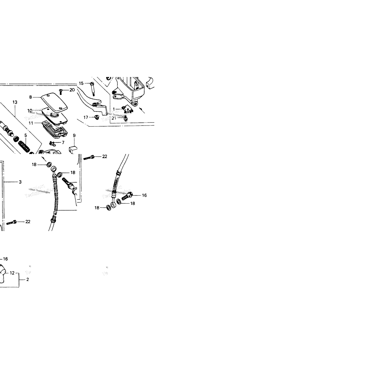 Front Brake Master Cylinder